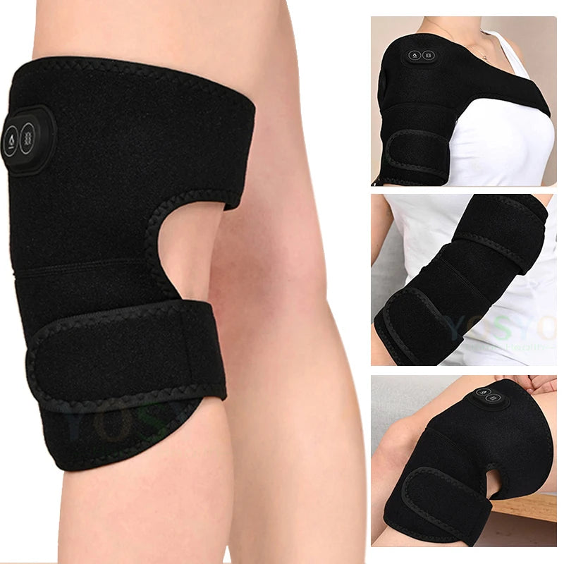2-in-1 Heated Massager for Shoulder & Knee