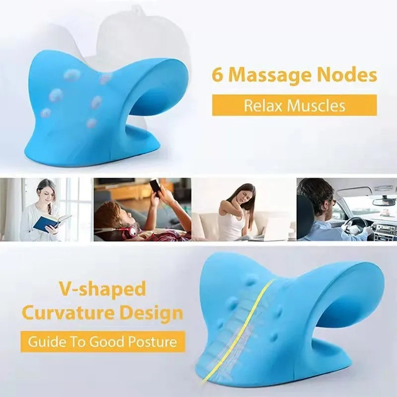 Cervical Neck Stretcher & Traction Device