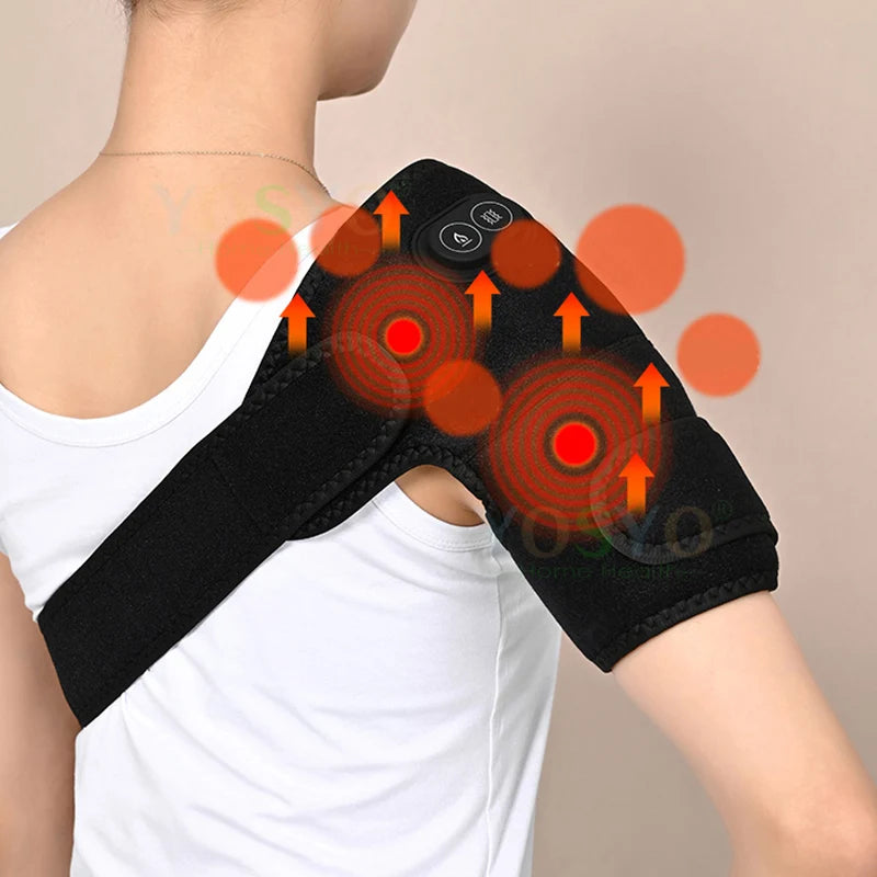 2-in-1 Heated Massager for Shoulder & Knee