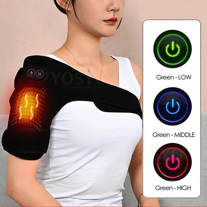 2-in-1 Heated Massager for Shoulder & Knee