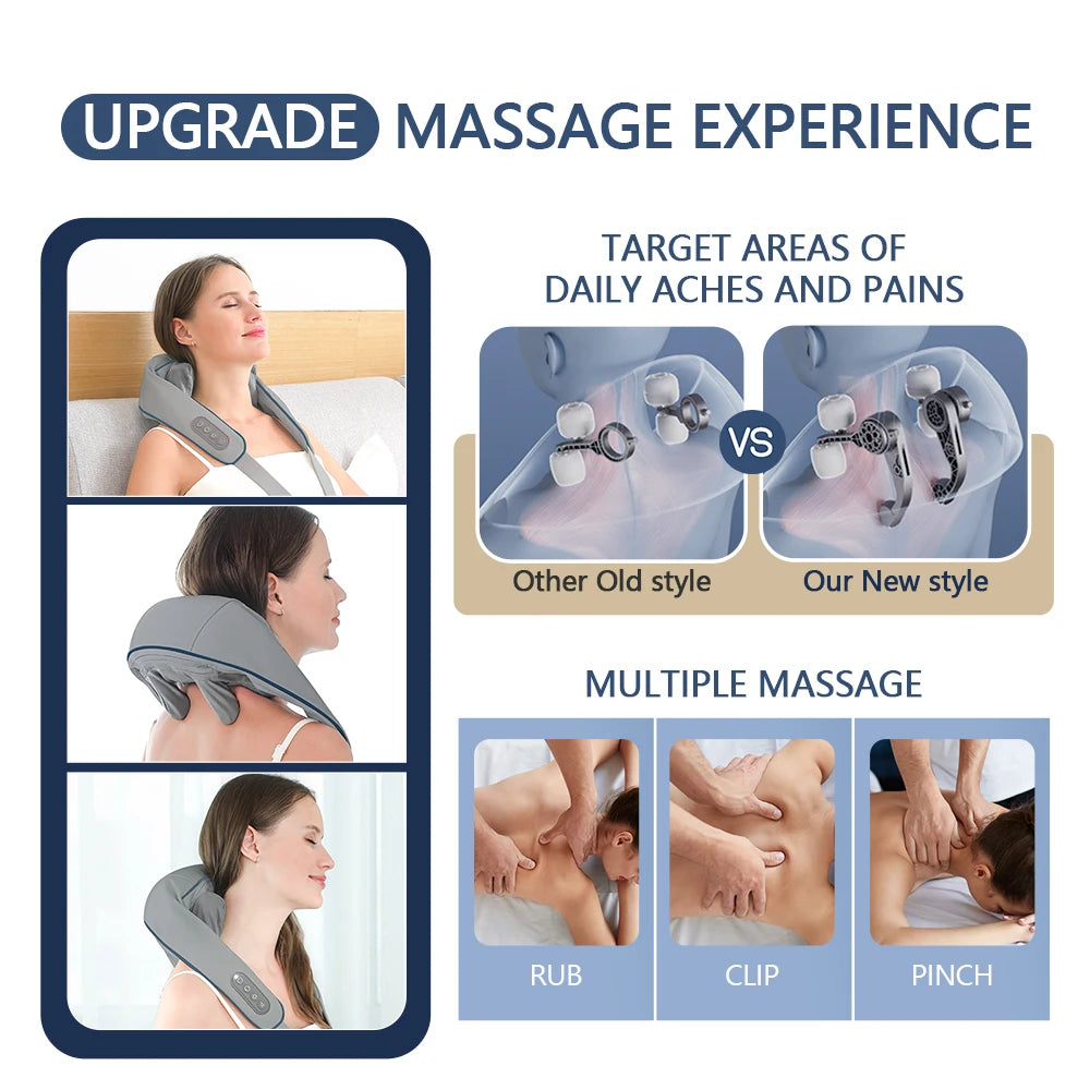 Wireless Kneading Massage Shawl
