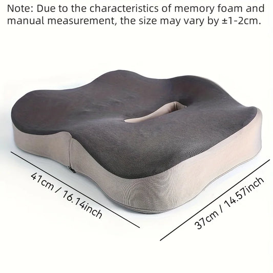 3D Ergonomic Memory Foam Seat Cushion