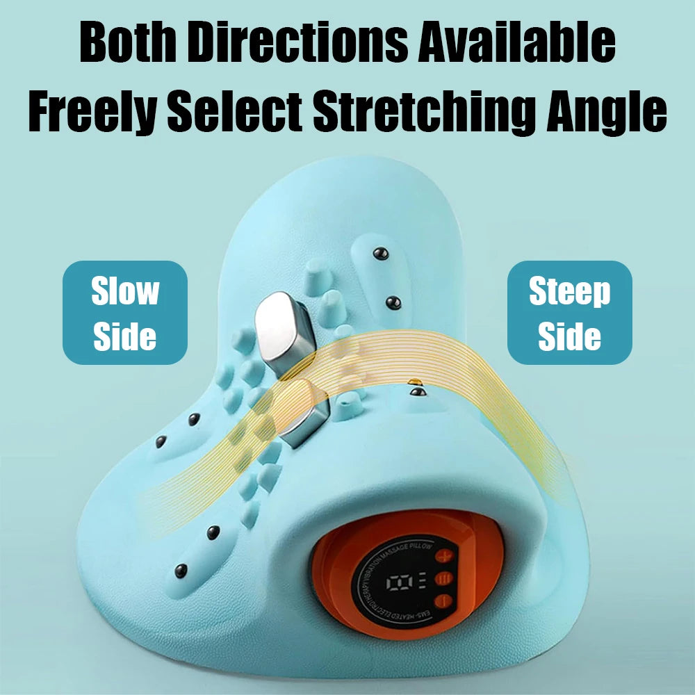 Neck Traction Device with Heat Massage