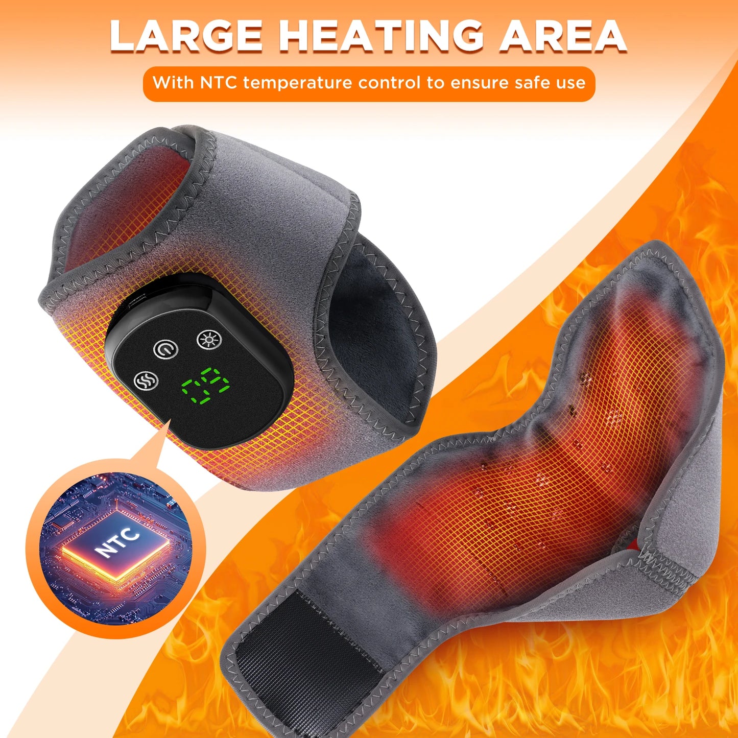 Heating Vibrating Massager for Hands and Feet