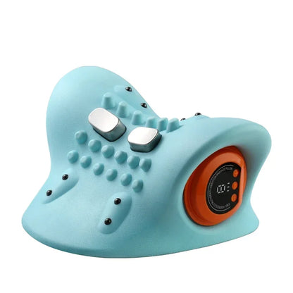 Neck Traction Device with Heat Massage
