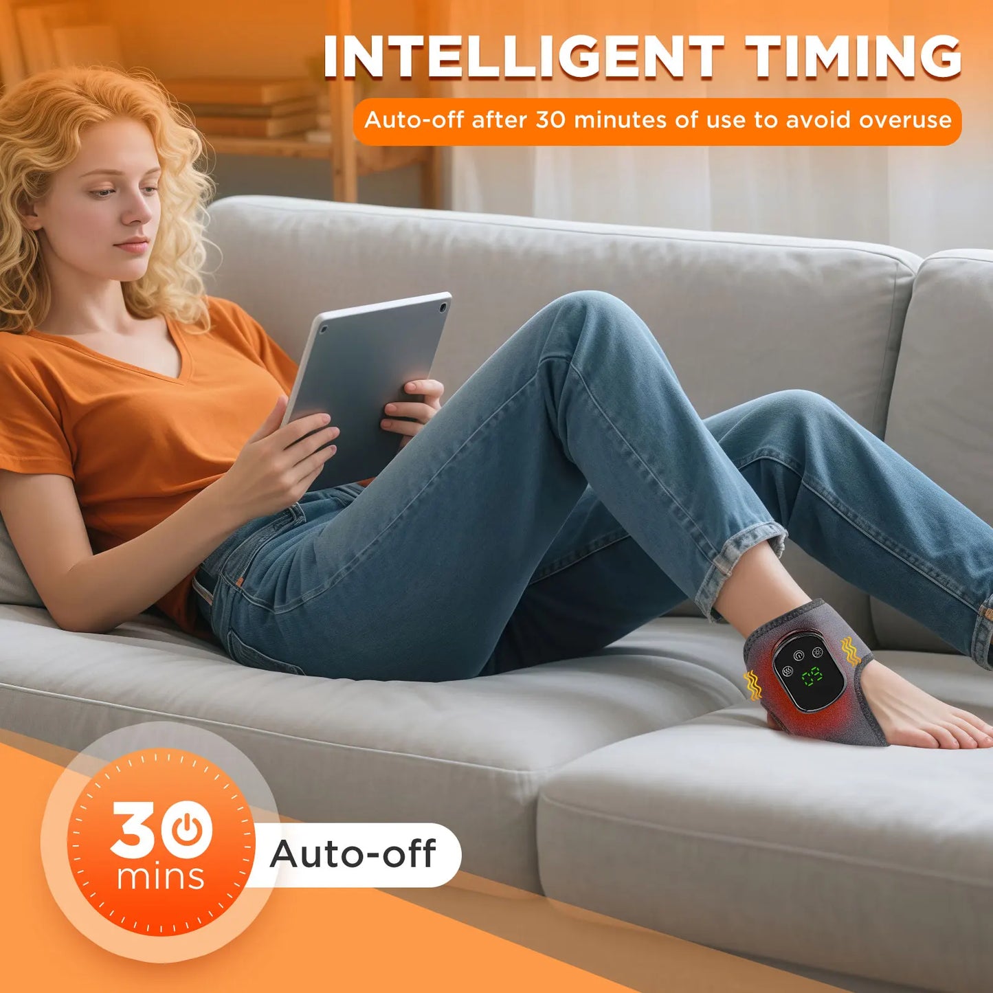 Heating Vibrating Massager for Hands and Feet
