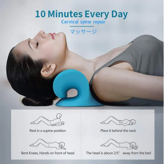 Cervical Neck Stretcher & Traction Device