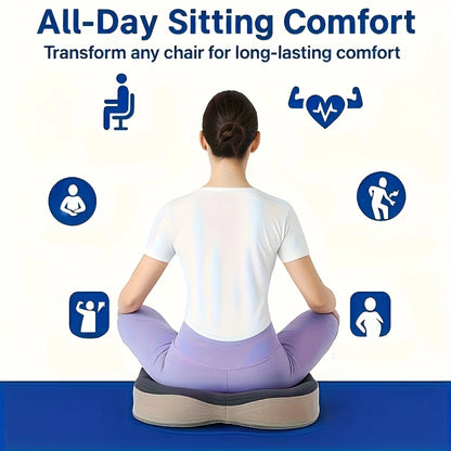 3D Ergonomic Memory Foam Seat Cushion