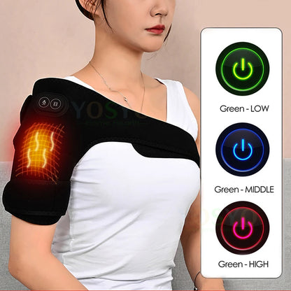 2-in-1 Heated Massager for Shoulder & Knee