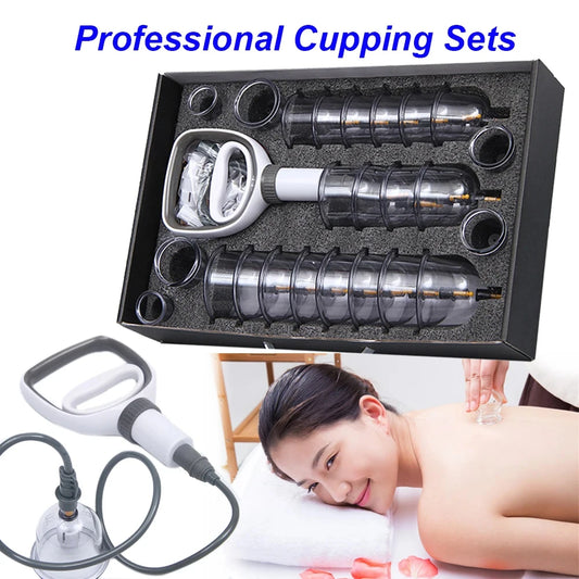 12-Piece Vacuum Cupping Therapy Set