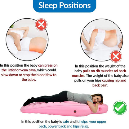 Inflatable Pregnancy Sleep Mattress